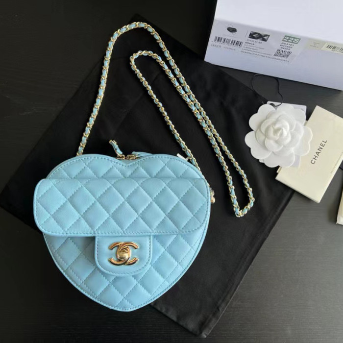 Chanel Leather Heart Bag #nigo53845