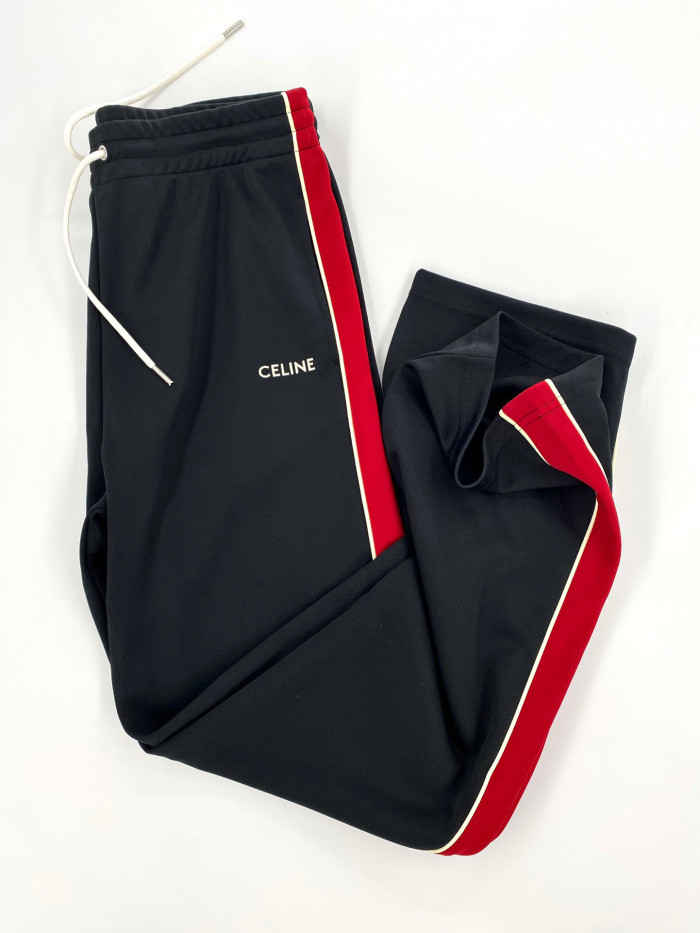 Celine Casual Zip-Up Track Jacket Trouser Set Suit #nigo96227