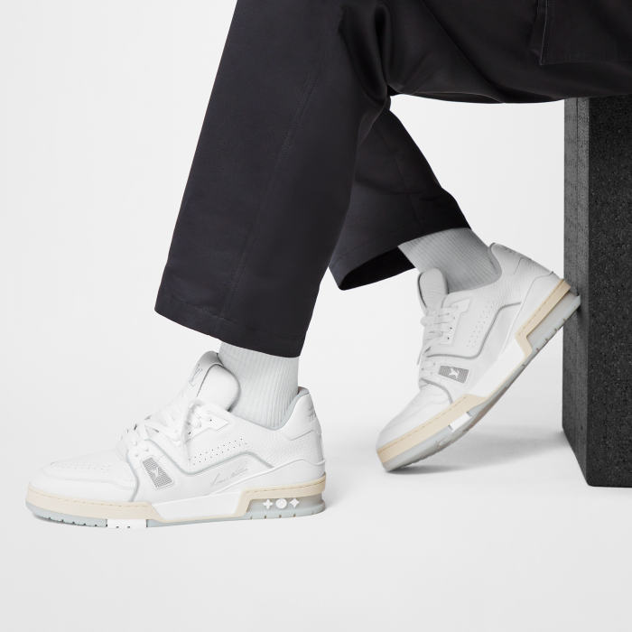 Louis Vuitton White Sports Casual Shoes And Board Shoes #nigo21671