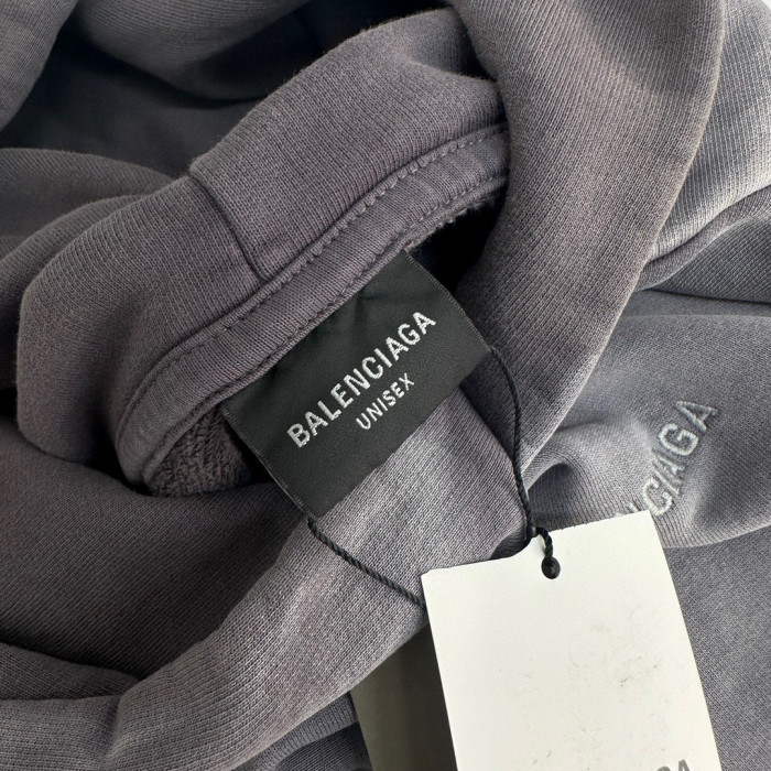 Balenciaga Washed Tie-Dye Hooded Sweatshirt Pullover #nigo96232