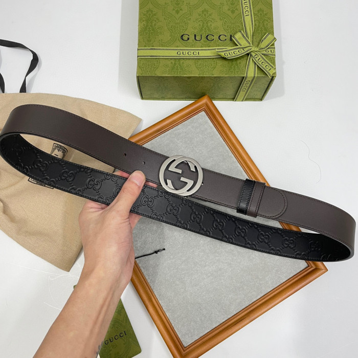 Gucci Logo Belt With Metal Buckle #nigo96233