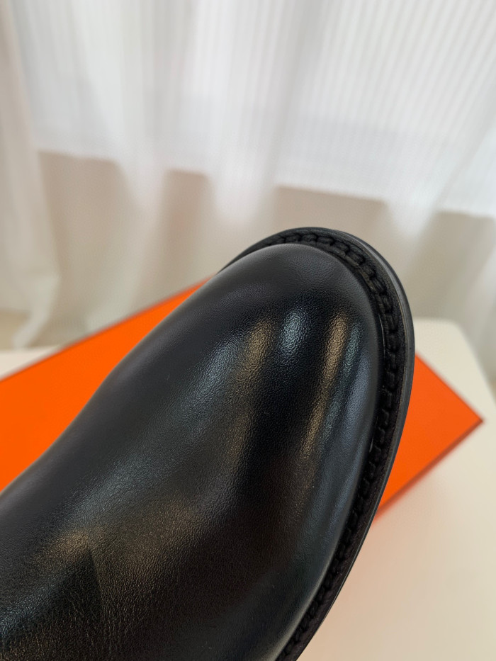 Hermes Leather High Boots #nigo21681