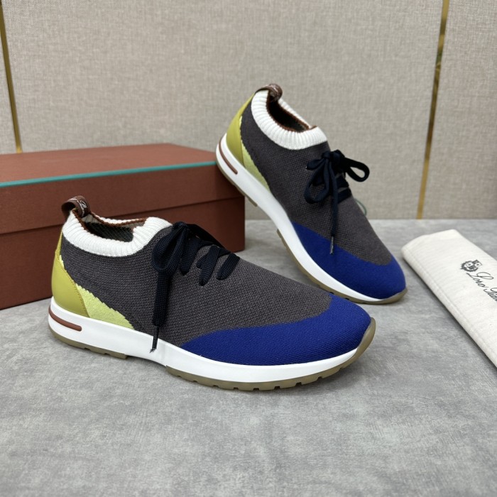 Loro Piana Knitted Upper Breathable Sports Loafers Shoes #nigo96237