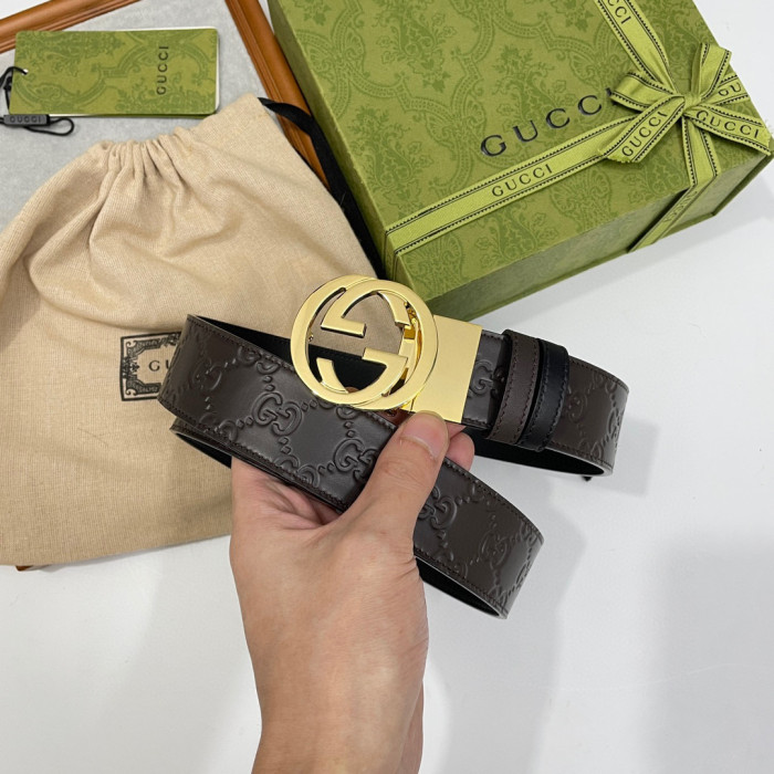 Gucci Logo Belt With Metal Buckle #nigo96233
