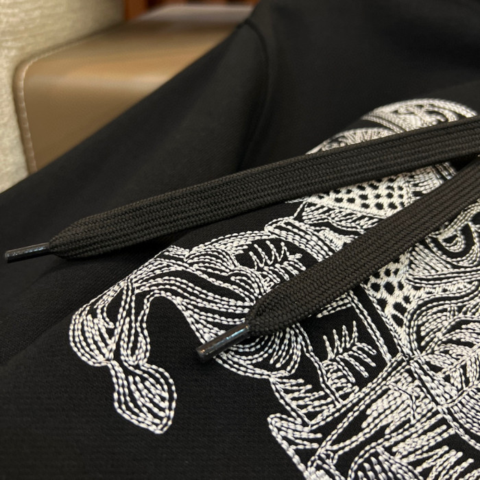 Burberry Embroidered Knight Pattern Hooded Sweatshirt Pullover #nigo96225