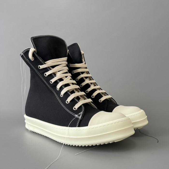 Rick Owens Pink High Top Canvas Shoes Ngvp #nigo6385