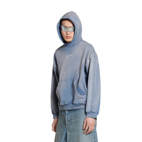 Balenciaga Washed Tie-Dye Hooded Sweatshirt Pullover #nigo96232