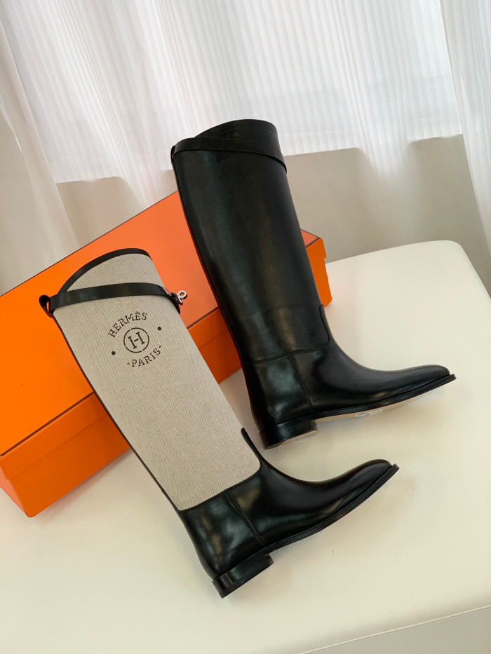 Hermes Leather High Boots #nigo21681