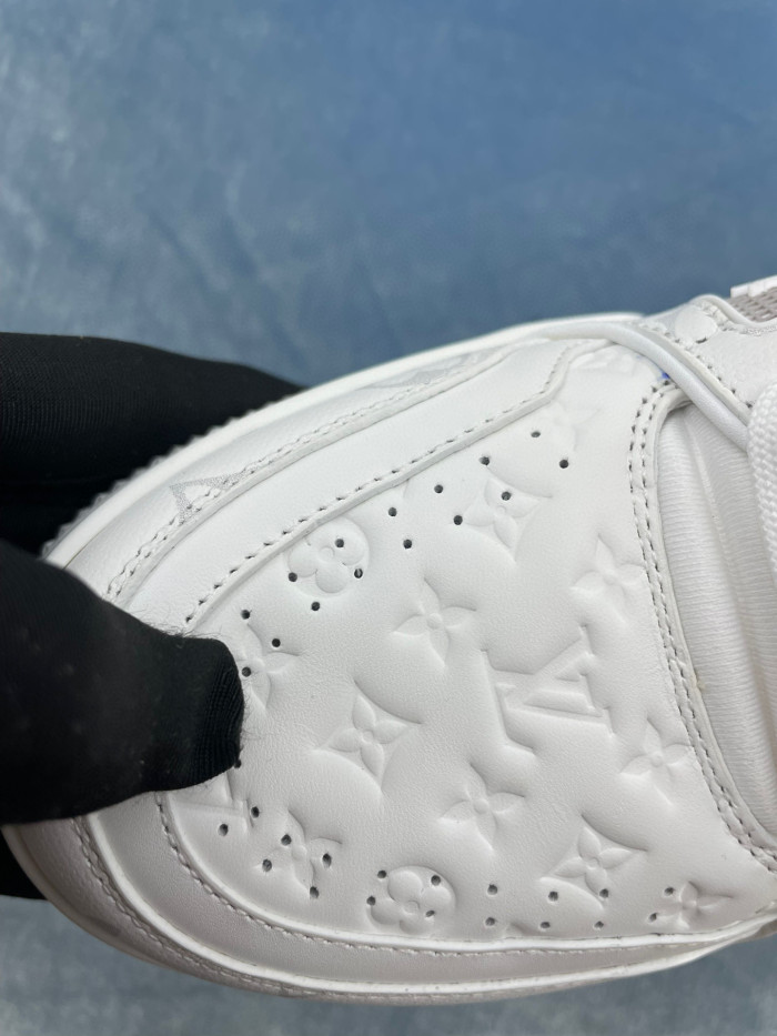 Louis Vuitton White Sports Casual Shoes And Board Shoes #nigo21671