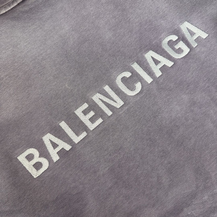 Balenciaga Washed Tie-Dye Hooded Sweatshirt Pullover #nigo96232