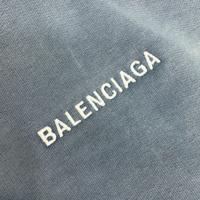 Balenciaga Washed Tie-Dye Hooded Sweatshirt Pullover #nigo96232