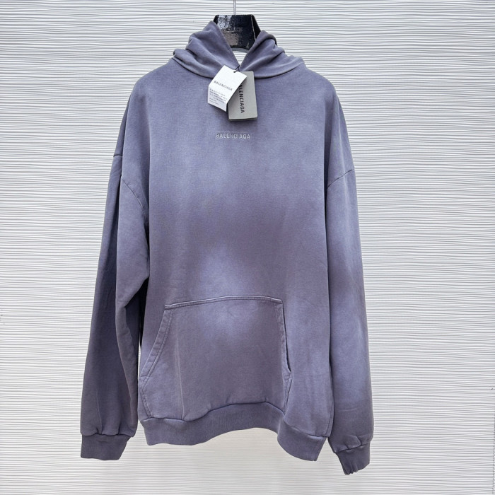 Balenciaga Washed Tie-Dye Hooded Sweatshirt Pullover #nigo96232