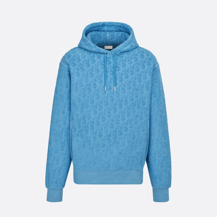 Dior Oblique Hooded Sweatshirt Relaxed Fit Loose Hoodie Pullover #nigo95126