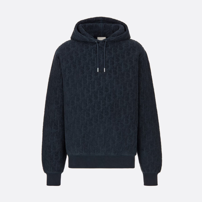 Dior Oblique Hooded Sweatshirt Relaxed Fit Loose Hoodie Pullover #nigo95126