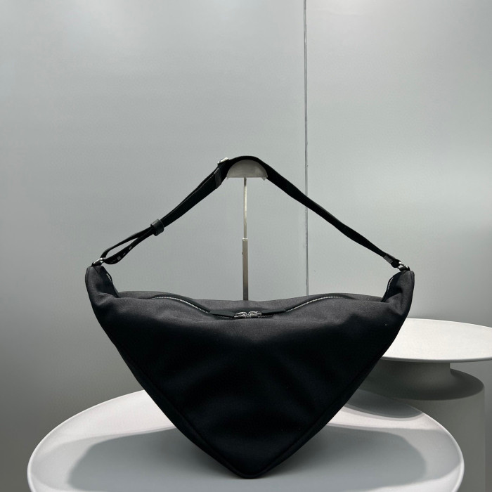 Prada Canvas Triangle Chest Bag Shoulder Bags #nigo53713