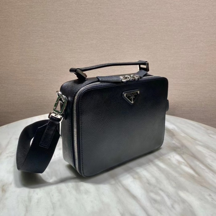 Prada Box Suitcase Leather Shoulder Bag #nigo53741