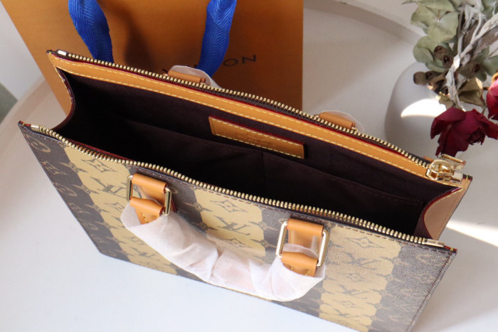Louis Vuitton Leather Square Tote Bag Bags #nigo53149