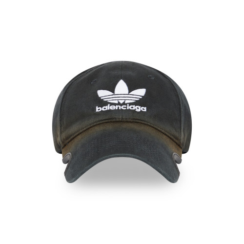 Balenciaga Adidas Cap In Blue Washed Embroidered Label Duck Hat #nigo96243