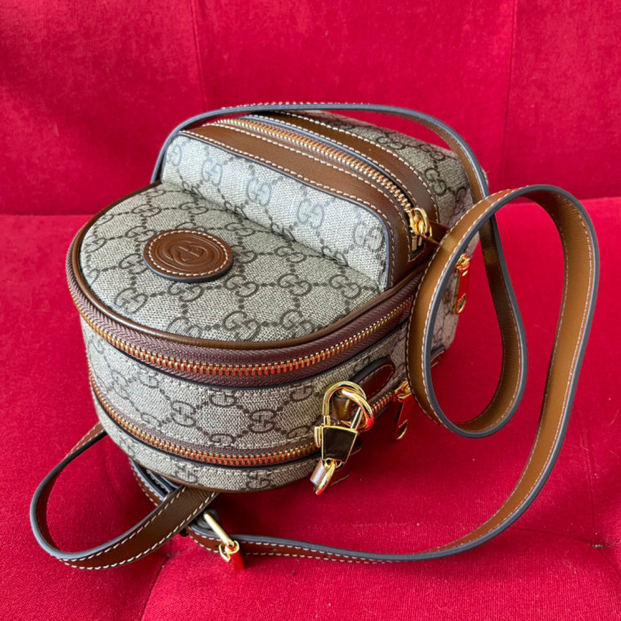Gucci Multi-Function With Interlocking Women's Canvas Crossbody School Bag #nigo96257