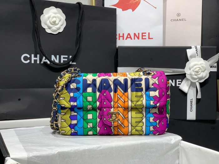 chanel Multicolored Print Fabric Shoulder Bag bags #nigo53484