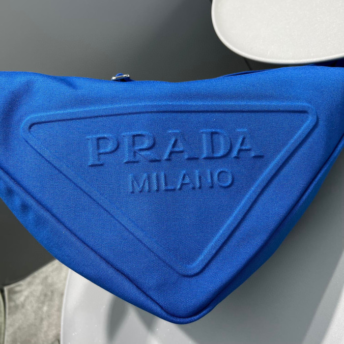 Prada Canvas Triangle Chest Bag Shoulder Bags #nigo53713
