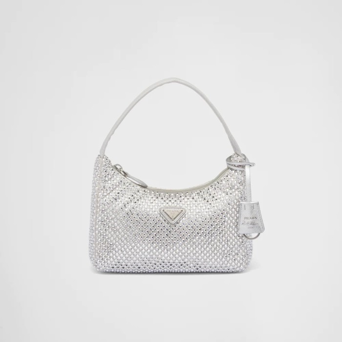 Prada Water Full Drill Hand-Held Armpit Bag Bags #nigo56183