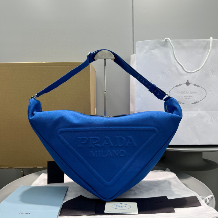 Prada Canvas Triangle Chest Bag Shoulder Bags #nigo53713