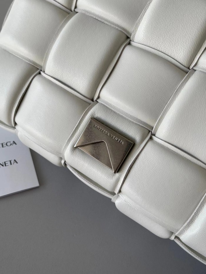 Bottega Veneta Mens Womens Leather Shoulder Bags Braided Square Bread Bag #nigo51564