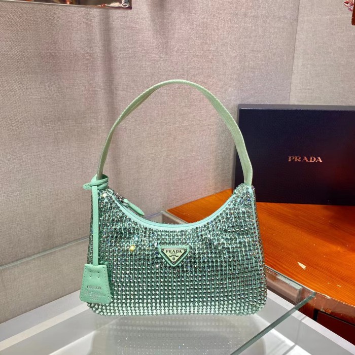 Prada Water Full Drill Hand-Held Armpit Bag Bags #nigo56183