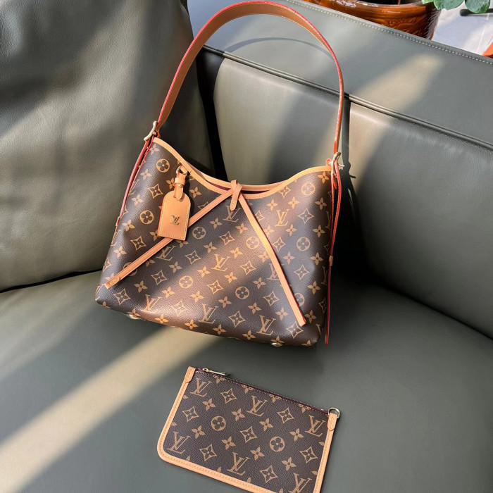 Louis Vuitton Leather One Shoulder Handbag Bag Bags #nigo56331