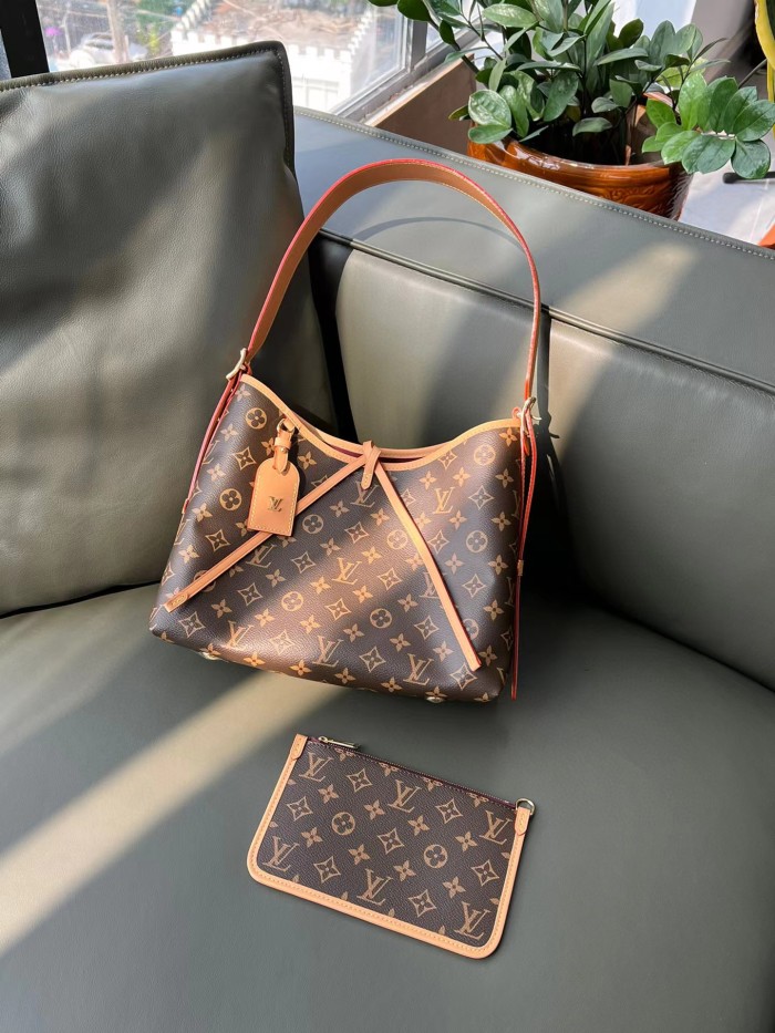 Louis Vuitton Leather One Shoulder Handbag Bag Bags #nigo56331