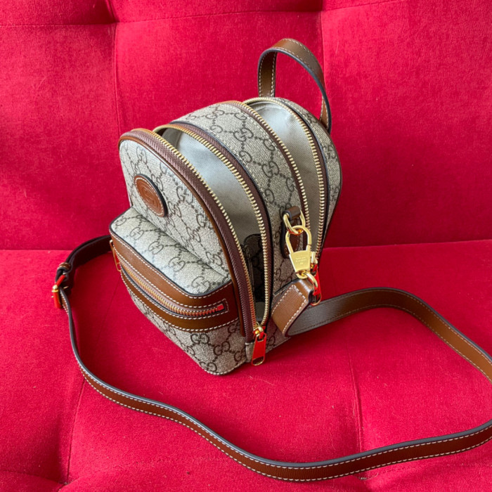 Gucci Multi-Function With Interlocking Women's Canvas Crossbody School Bag #nigo96257