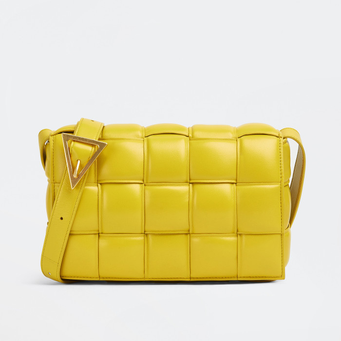 Bottega Veneta Mens Womens Leather Shoulder Bags Braided Square Bread Bag #nigo51564