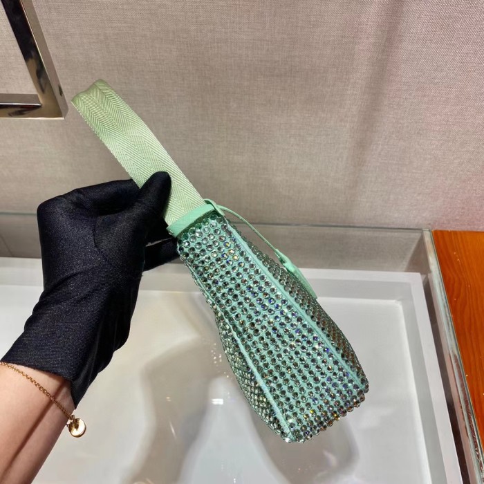 Prada Water Full Drill Hand-Held Armpit Bag Bags #nigo56183