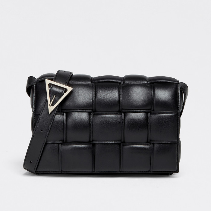 Bottega Veneta Mens Womens Leather Shoulder Bags Braided Square Bread Bag #nigo51564