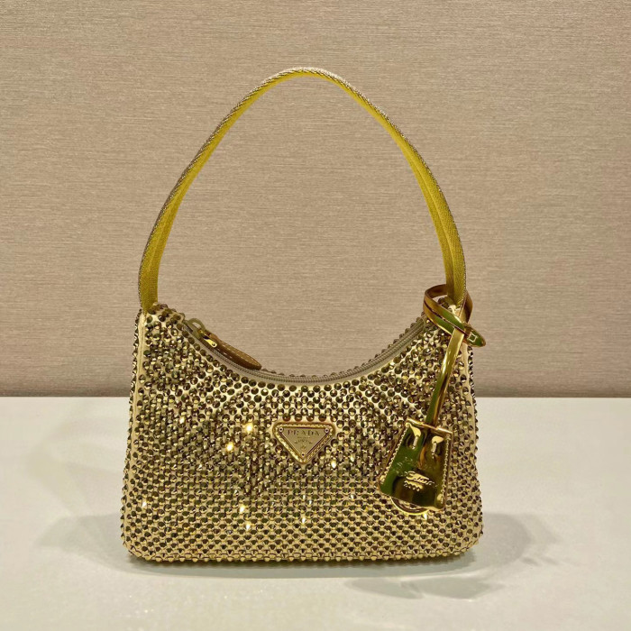 Prada Water Full Drill Hand-Held Armpit Bag Bags #nigo56183