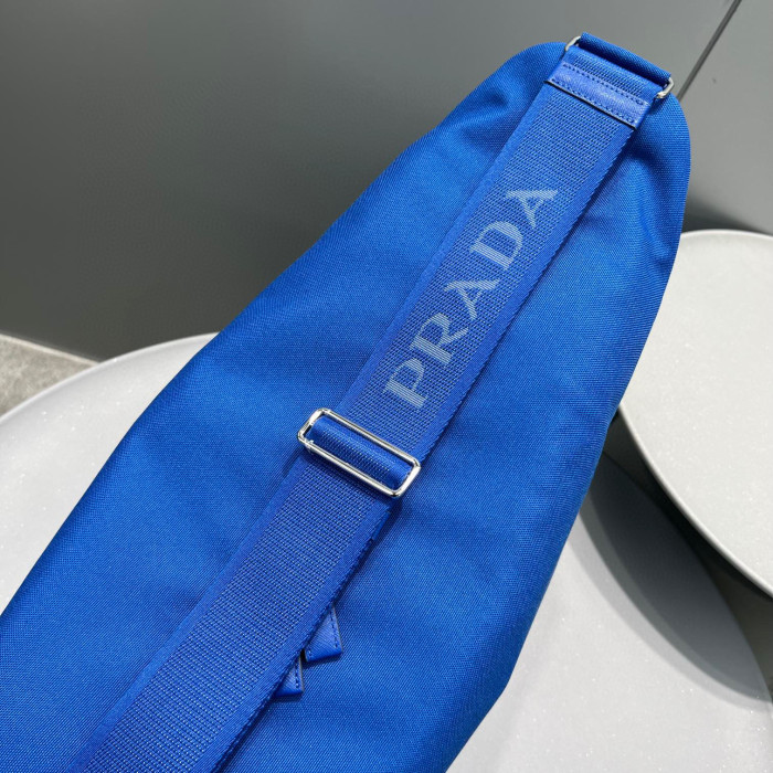 Prada Canvas Triangle Chest Bag Shoulder Bags #nigo53713