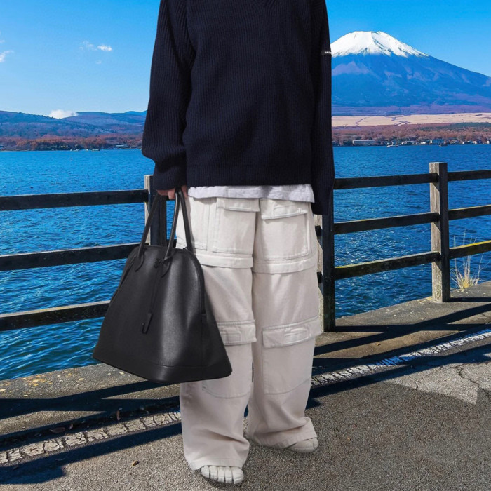 Balenciaga Men's Large Cargo Pants In Light Grey Ngvp #nigo6428