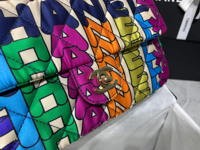 chanel Multicolored Print Fabric Shoulder Bag bags #nigo53484