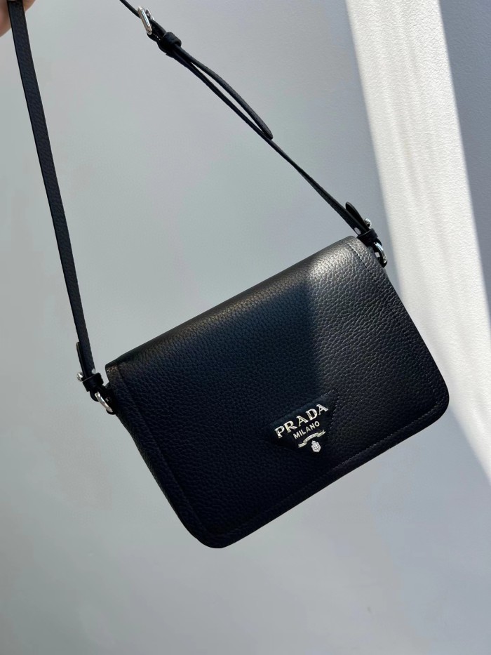Prada Leather Square Shoulder Bags Handbag Bag #nigo56377