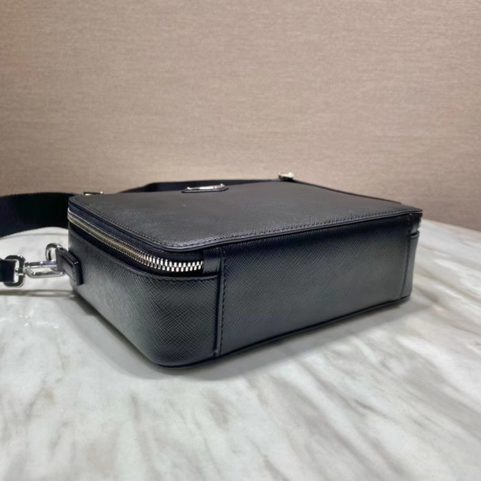 Prada Box Suitcase Leather Shoulder Bag #nigo53741