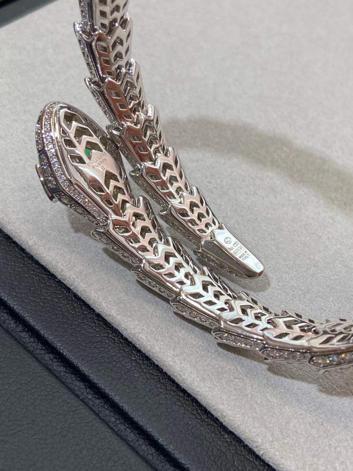 Bvlgari Serpenti Snake Bracelet With Diamonds #nigo96267