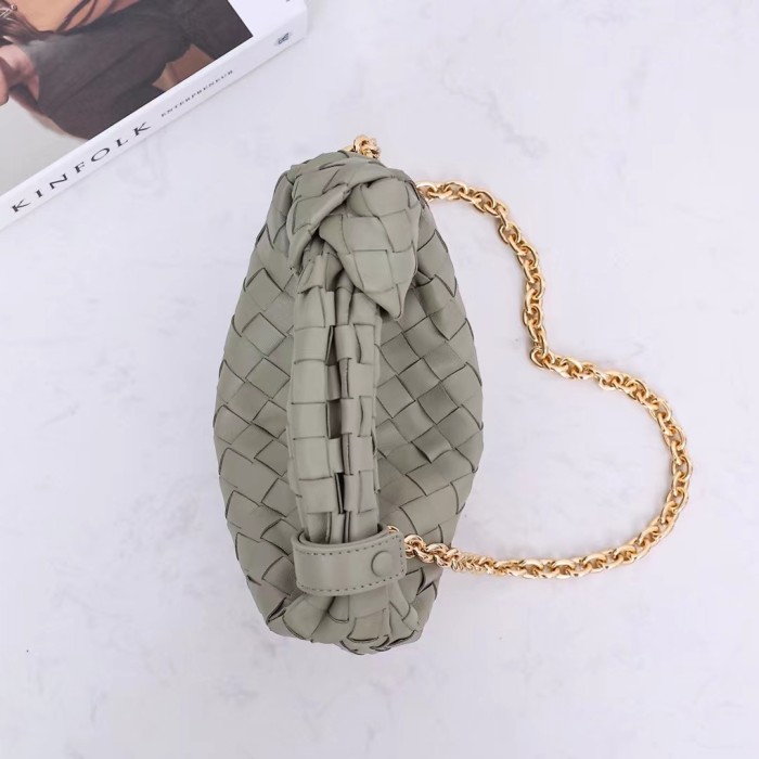 Bottega Veneta  Leather Shoulder Chain Handbag Bag #nigo51927