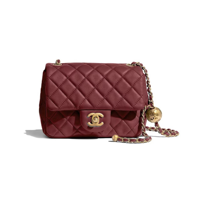 Chanel Flap Bag Small Golden Ball, Single Shoulder Messenger Bag Multicolor Double Size Leather Bags #nigo55243