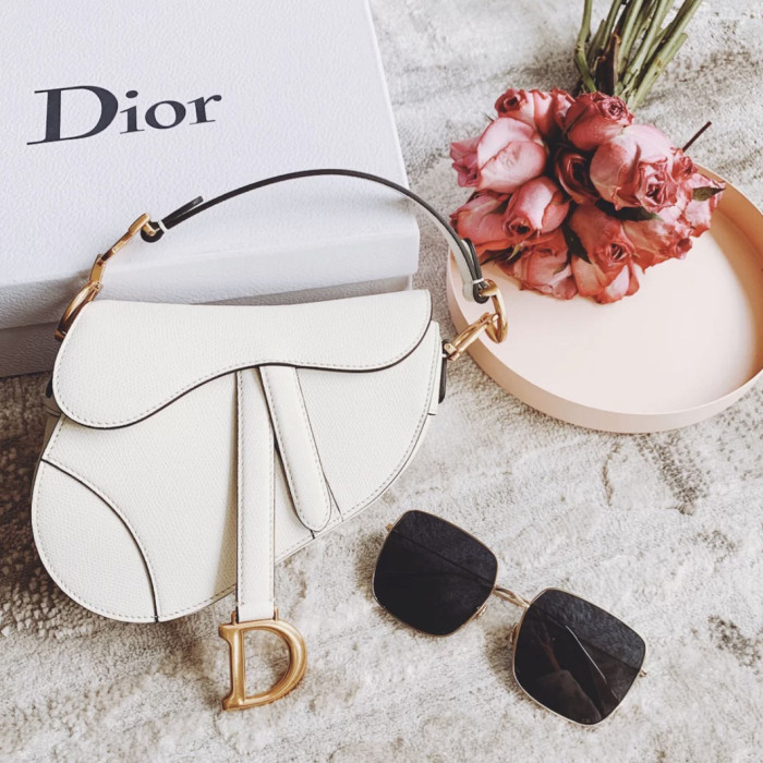 Dior Saddle Bags Oblique Shoulder Messenger Leather Bag #nigo59296