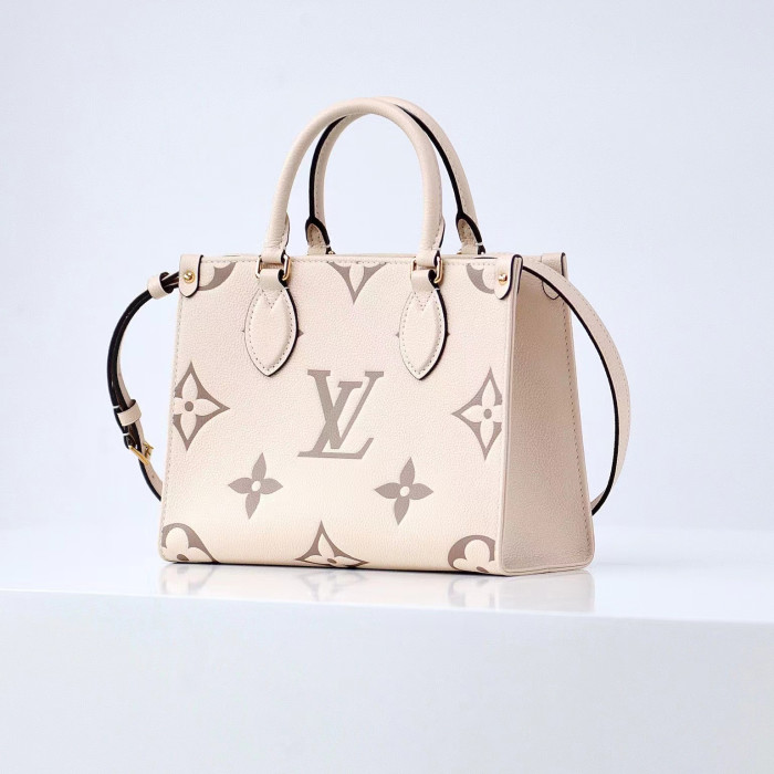Louis Vuitton Logo Printed Leather Shoulder Bag #nigo52291
