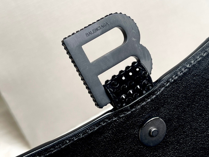 Balenciaga Hourglass Handheld Bright Diamond Fashion Bag #nigo21711