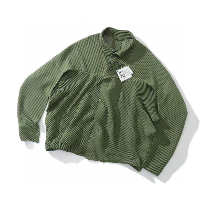 Issey Miyake Ruffled Shirtwaist Coat Ngvp #nigo6389