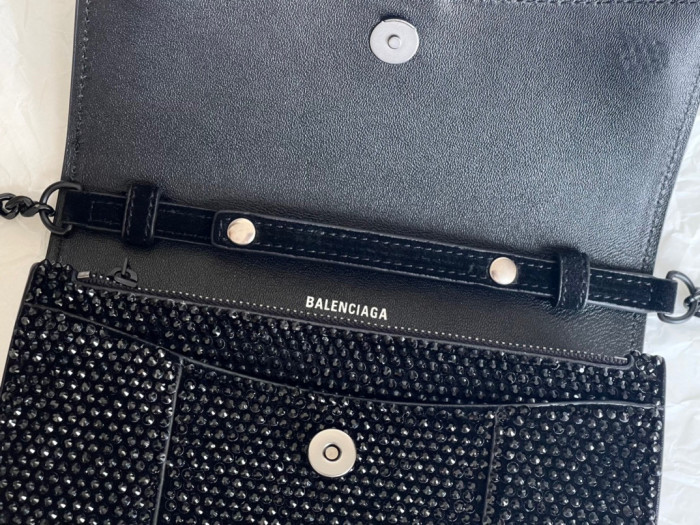 Balenciaga Hourglass Handheld Bright Diamond Fashion Bag #nigo21711