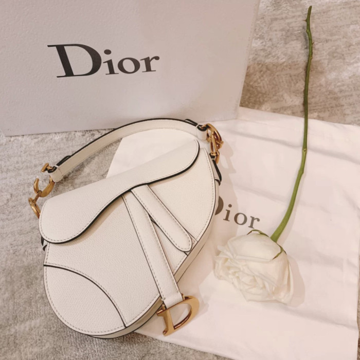 Dior Saddle Bags Oblique Shoulder Messenger Leather Bag #nigo59296